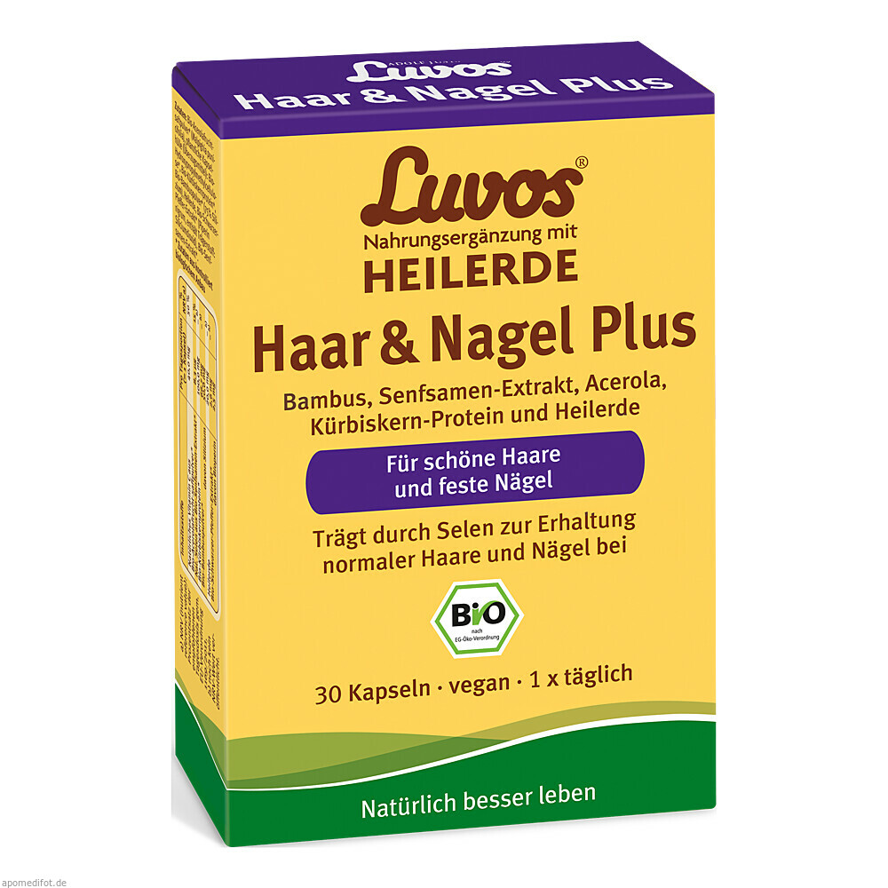 Luvos Heilerde BIO Haar & Nagel Plus
