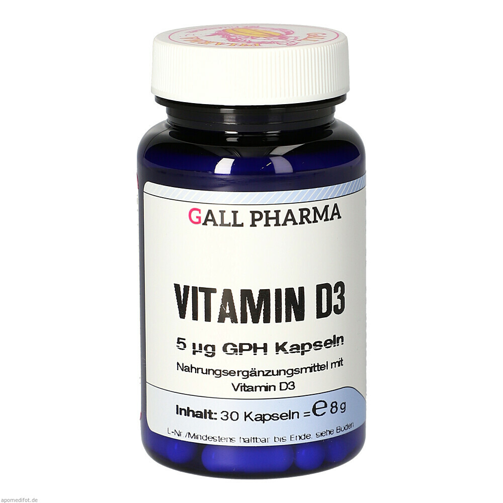 Vitamin D3 5ug GPH Kapseln