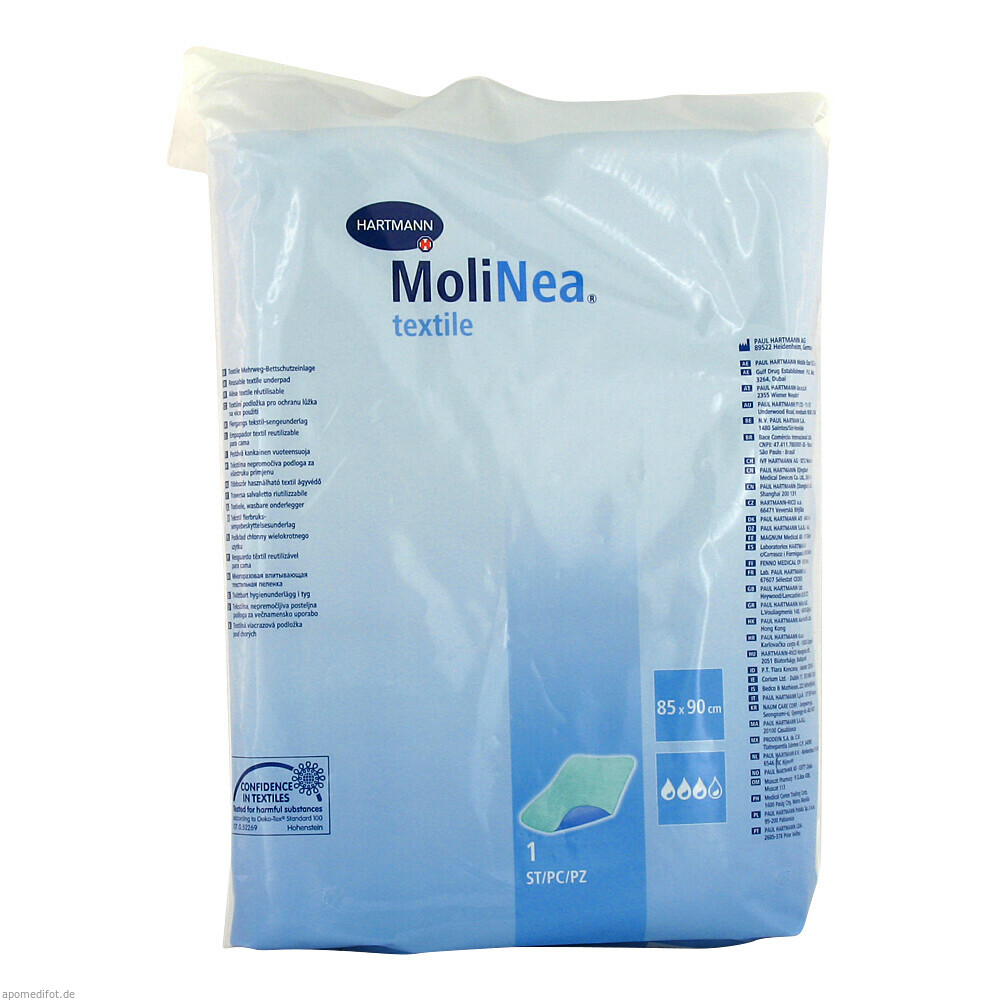 MoliNea textile Mehrw. Bettsch. Einl. 85x90cm