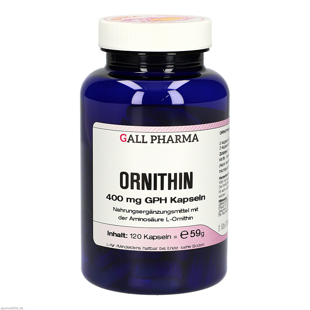 Ornithin 400 mg GPH Kapseln