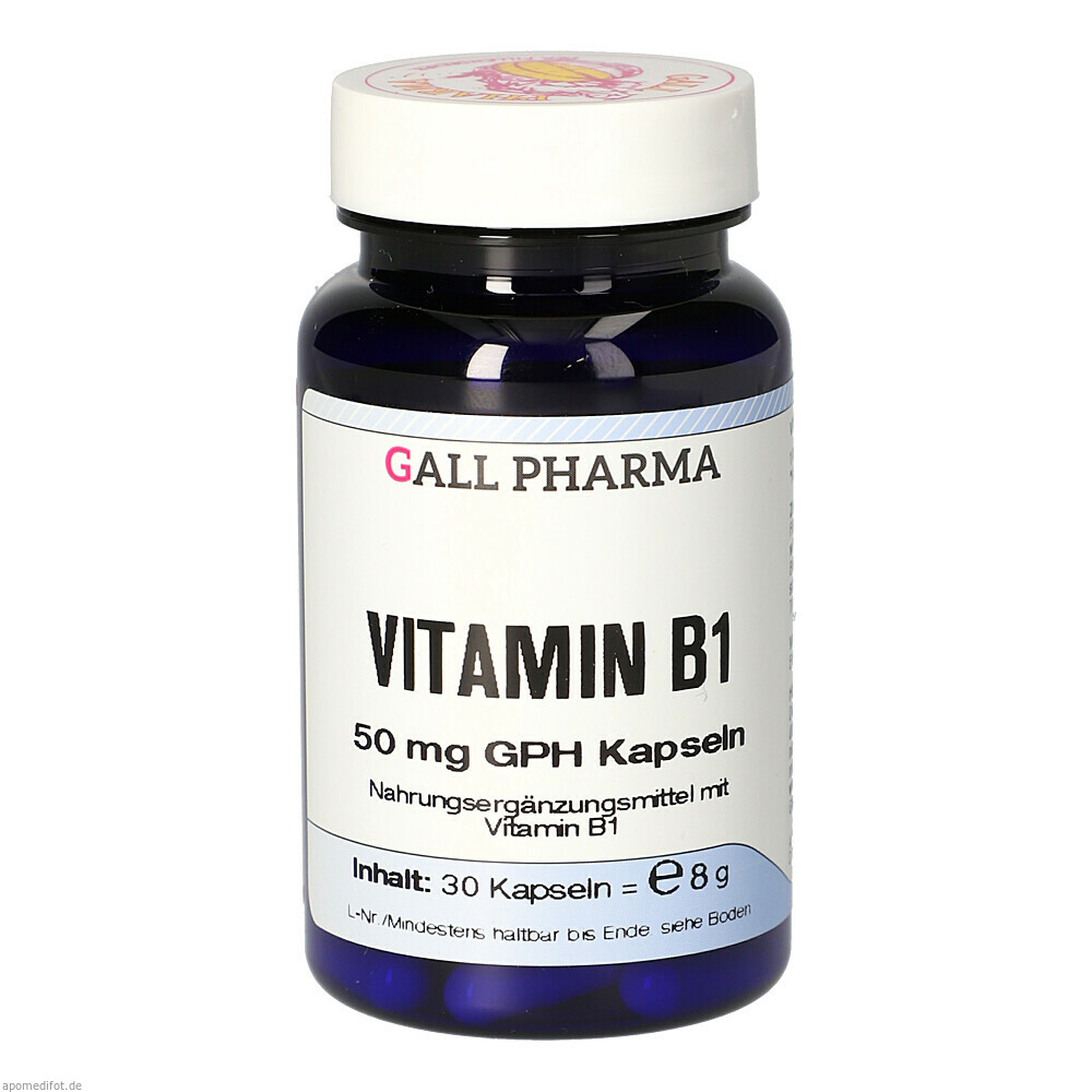 VITAMIN B1 50MG GPH KAPSELN