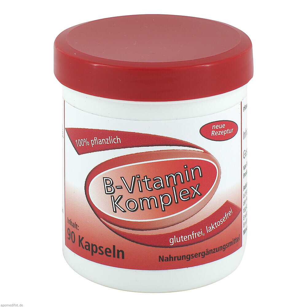 B-Vitamin Komplex 100% pflanzlich Gerimed