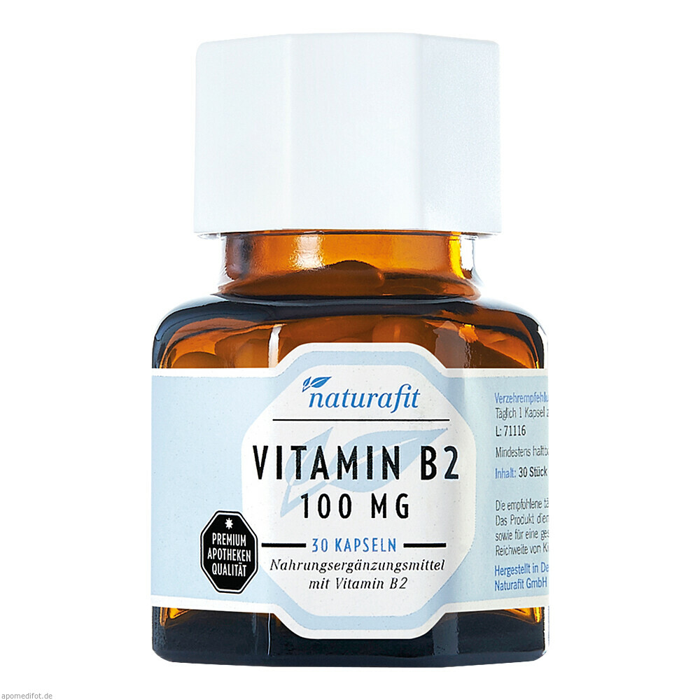 Naturafit Vitamin B2 100mg