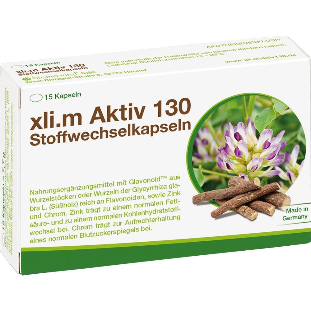 xli.m Aktiv 130 Stoffwechselkapseln