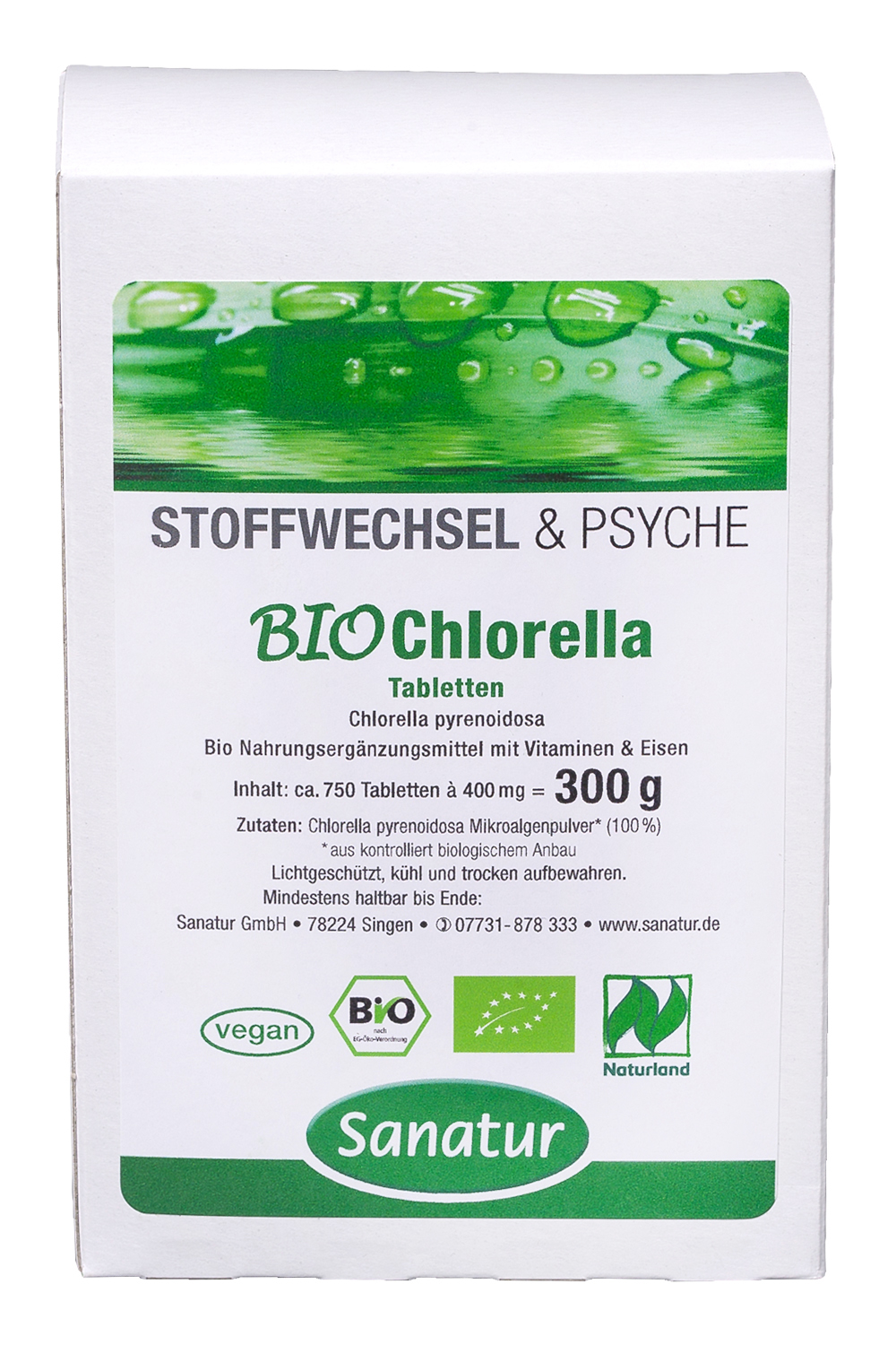 Chlorella Bio Tabletten Nachfüll