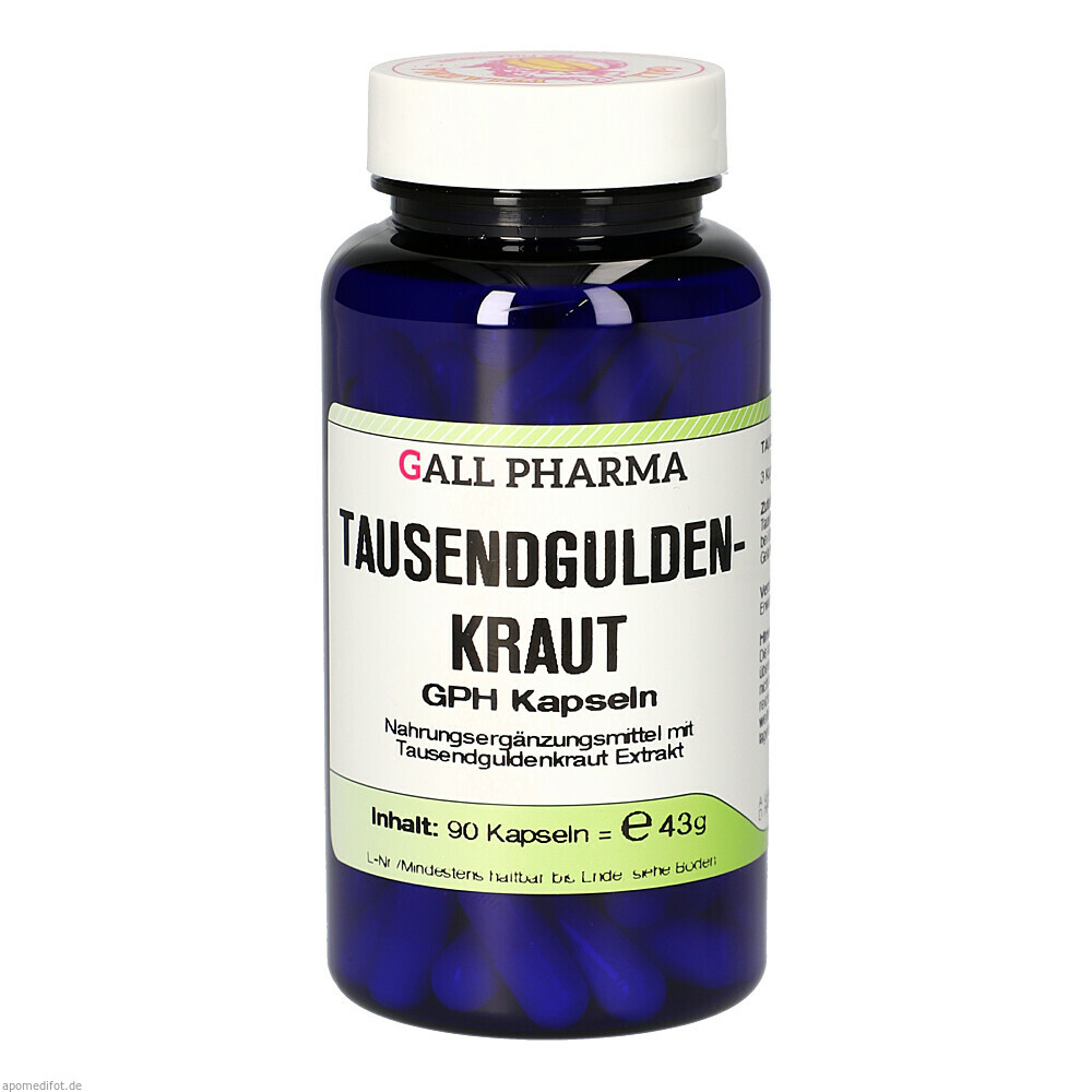 Tausendguldenkraut GPH Kapseln