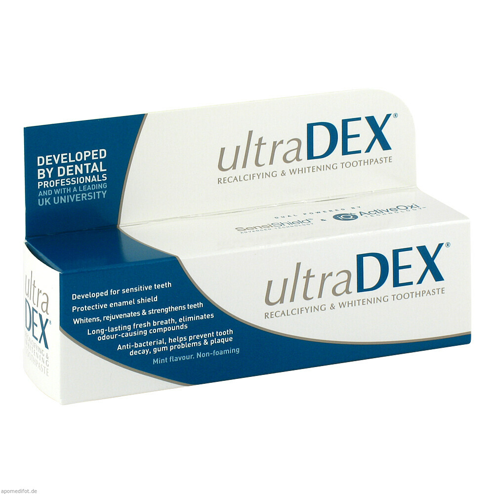 UltraDEX/RetarDex Zahnpasta Sensishield antibakt.