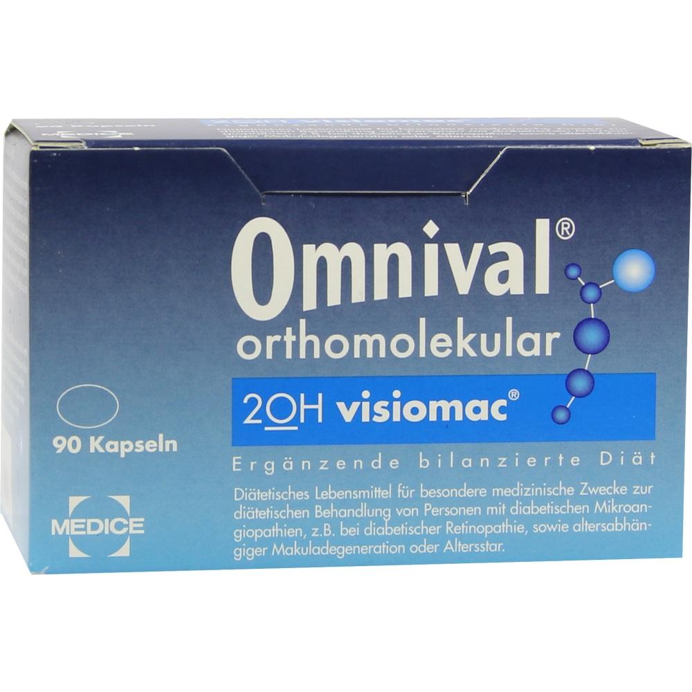 OMNIVAL orthomolekular 2OH visiomac 30 TP Kapseln