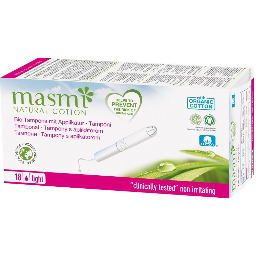 Bio Tampons Light Mini + Applikator 100% BW MASMI