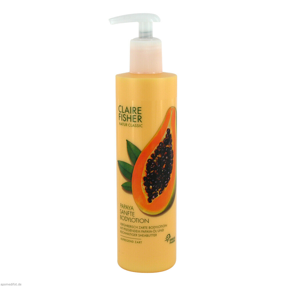 CLAIRE FISHER NATUR CLASSIC PAPAYA BODYLOTION