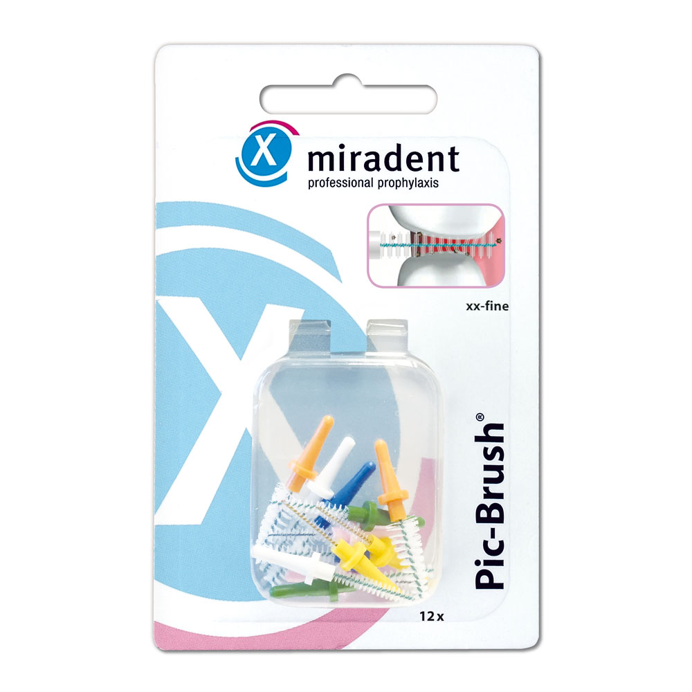 miradent Pic-Brush Ersatzbürsten sortiert