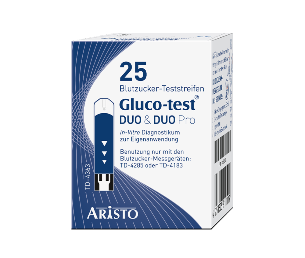 Gluco-test DUO Teststreifen