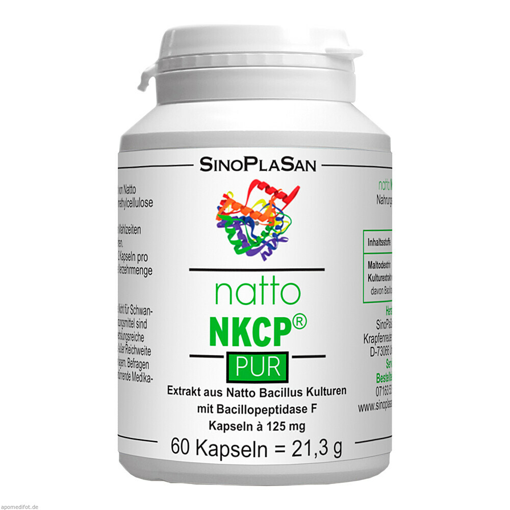 natto NKCP PUR 125 mg Kapseln