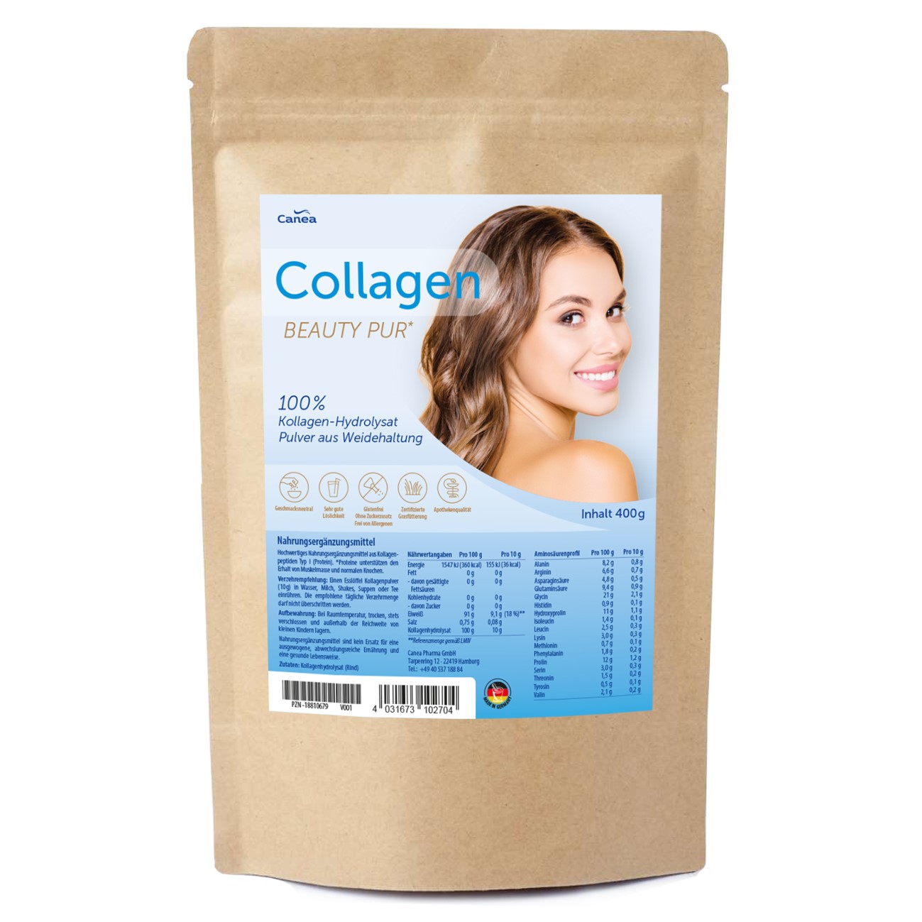 Collagen Beauty 100% Kollagen Hydrolysat