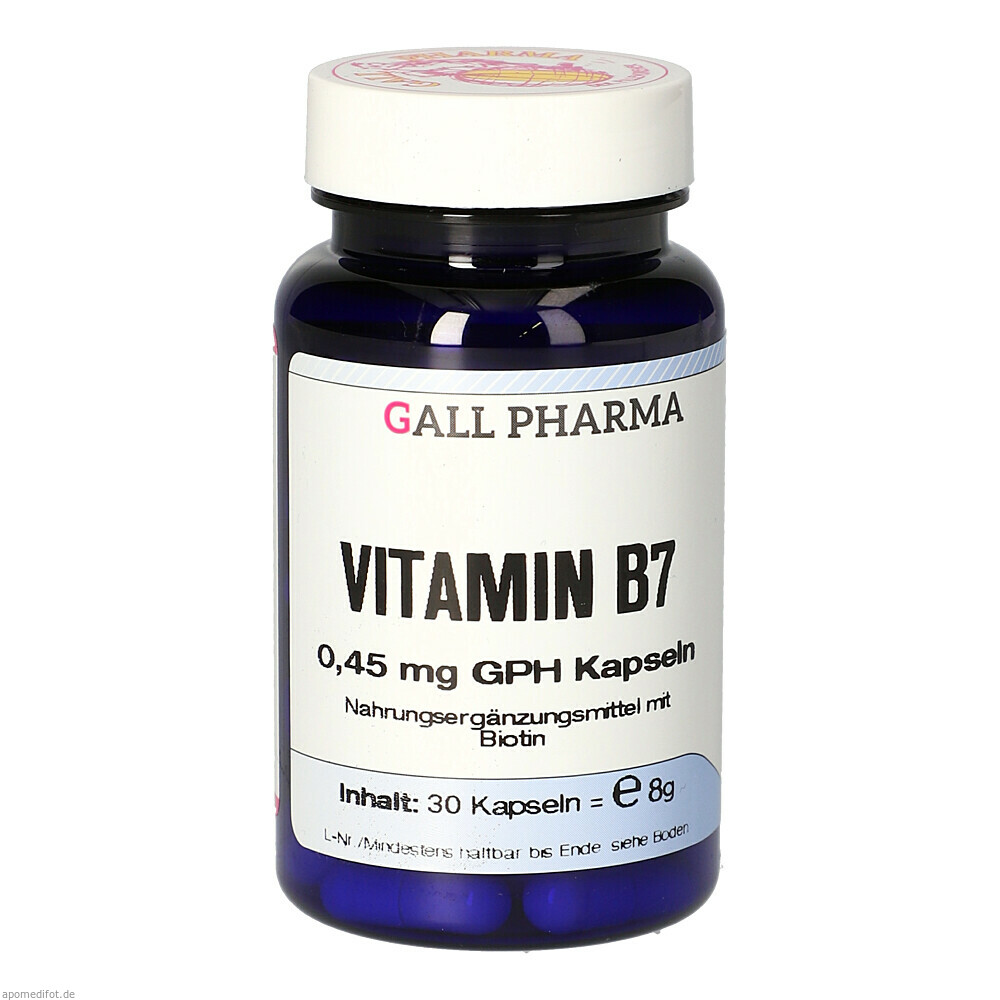 Vitamin B7 0.45 mg GPH Kapseln