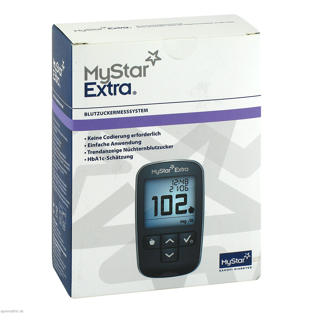 MyStar Extra Set mg/dl