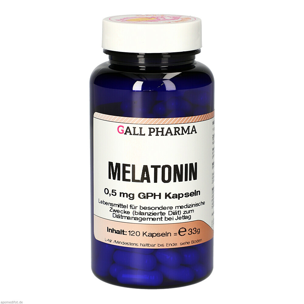 Melatonin 0.5mg GPH Kapseln