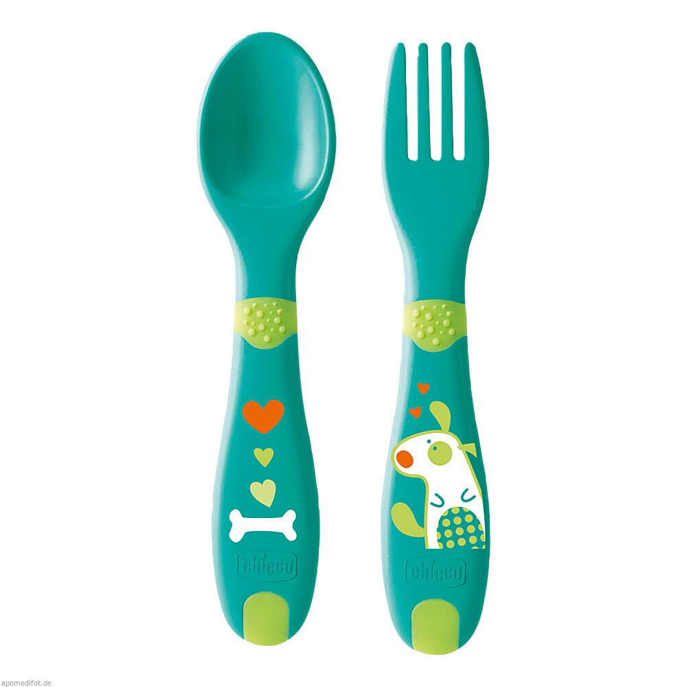 Babybesteck 2 tlg. Neutral CHICCO