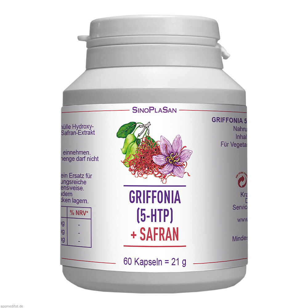 Griffonia 200 mg (5-HTP) + Safran