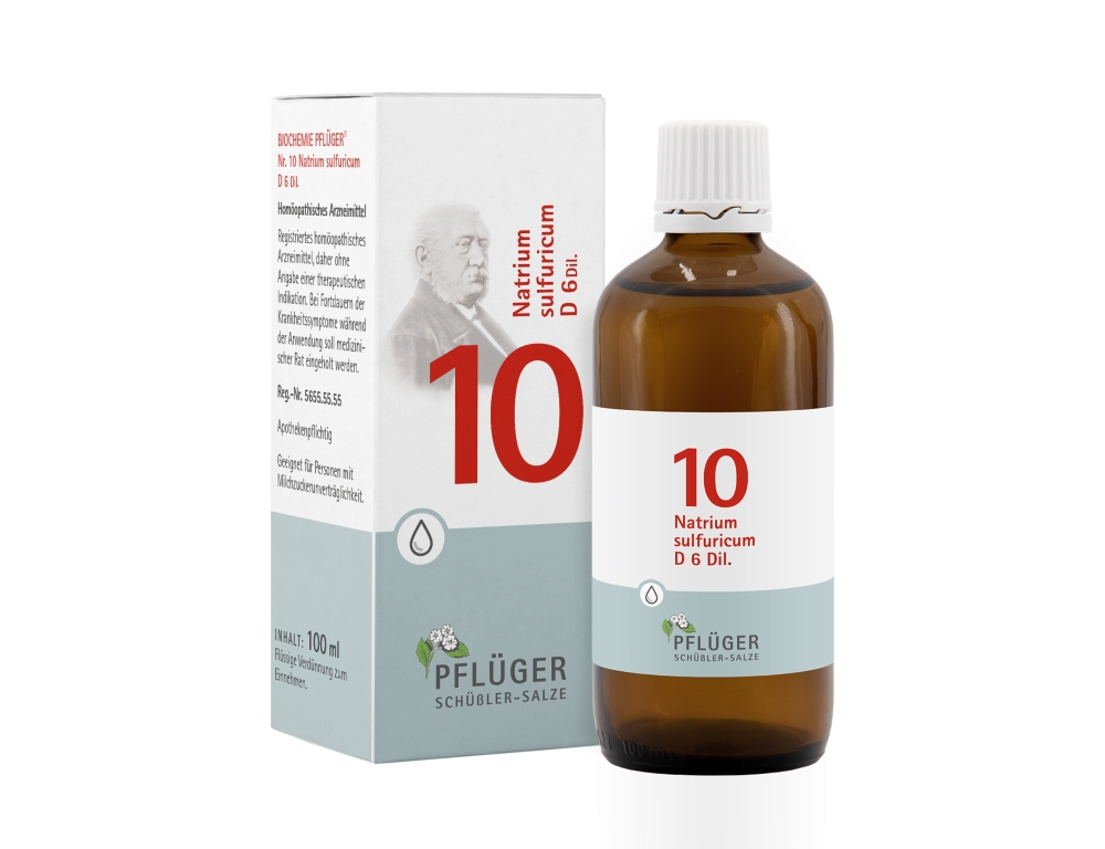 Biochemie Pflüger Nr. 10 Natrium sulfuricum D 6