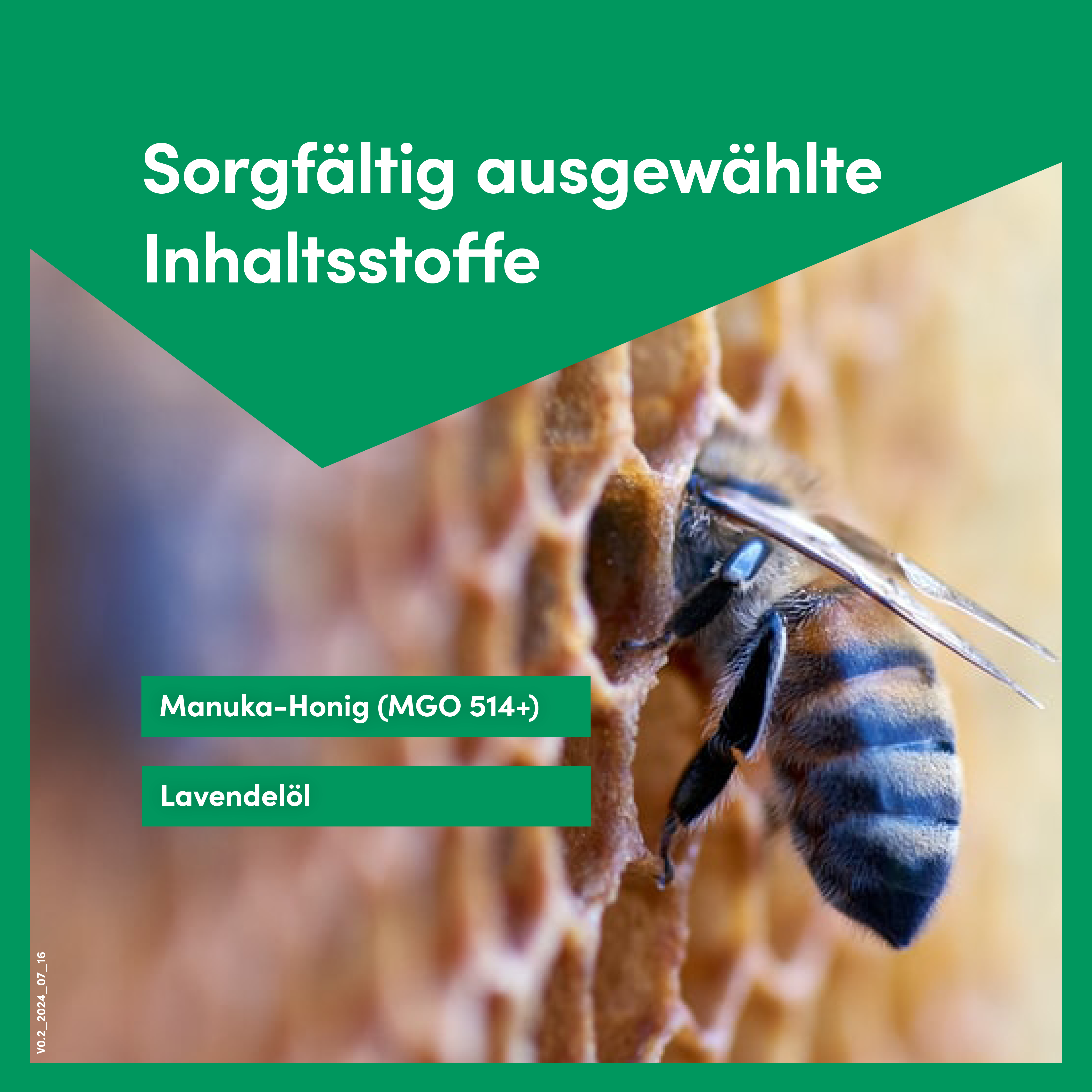 ManukaLind Wundheilspray mit antibakteriellem Manuka-Honig (MGO 514+), für alle Phasen der Wundheilung, viele Wundarten und Hautirritationen, Fördert die Heilung schwerwiegender Wunden, 30ml 