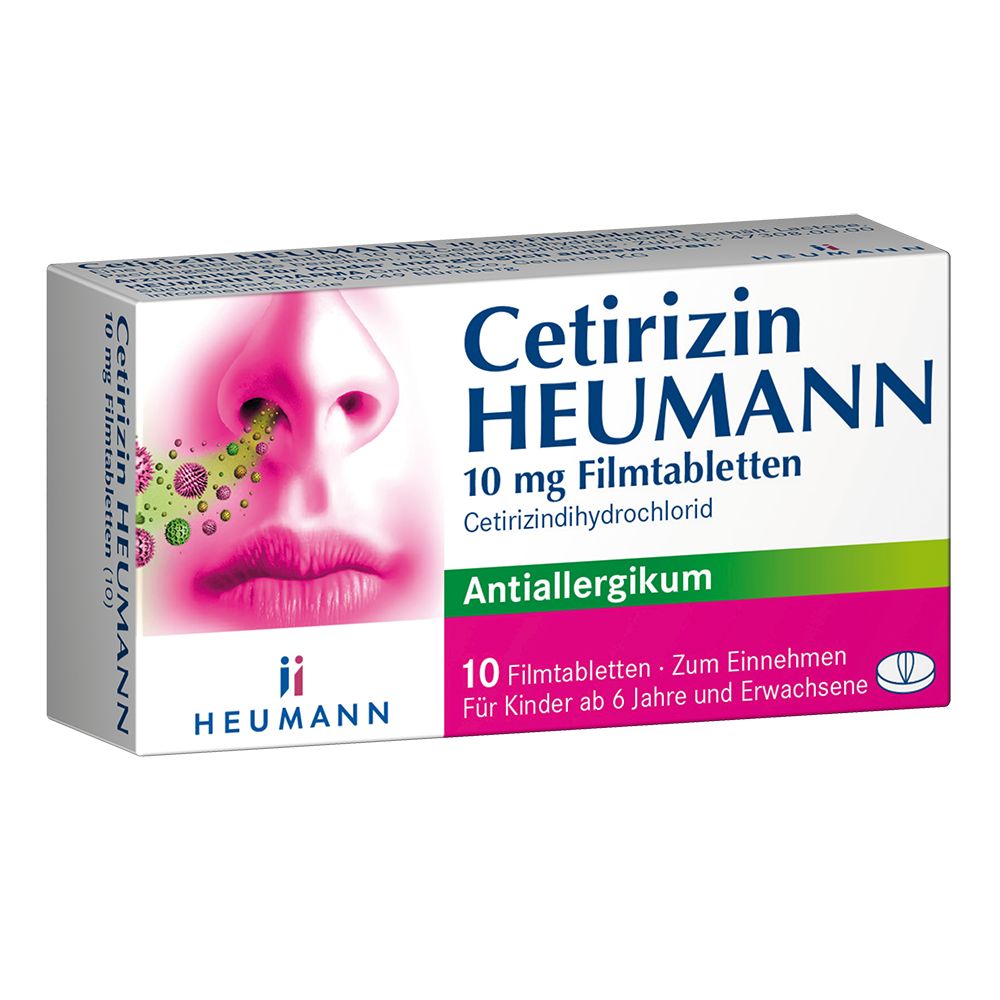 Cetirizin HEUMANN 10 mg Filmtabletten