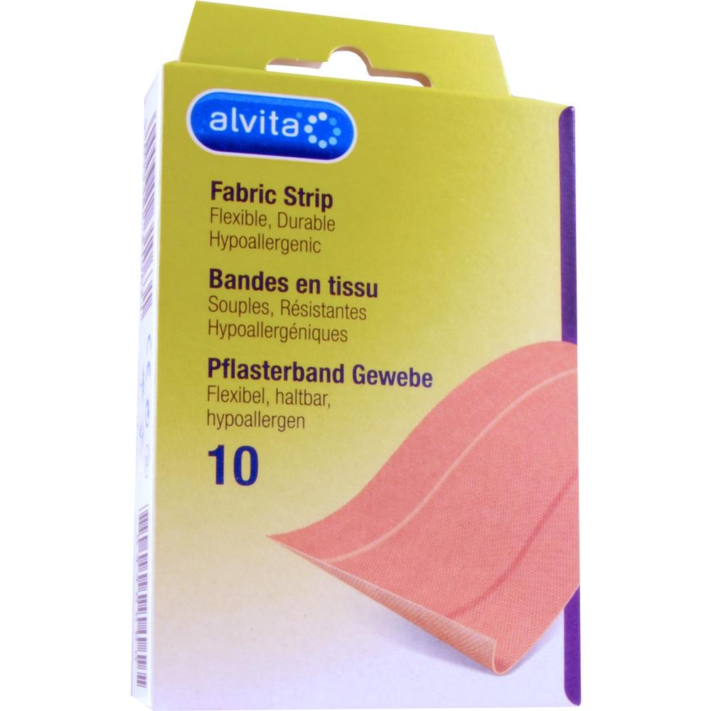 Alvita Pflasterband Gewebe 10x6cm