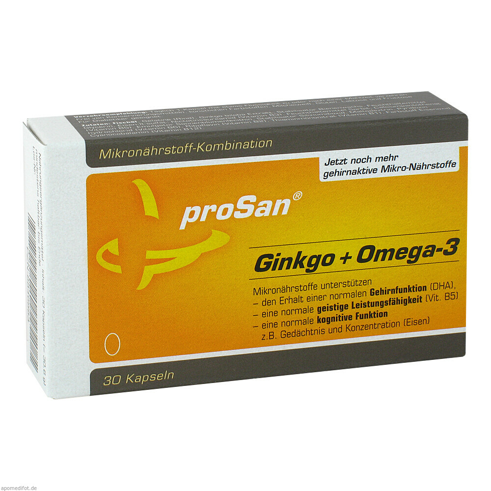 proSan Ginkgo + Omega-3