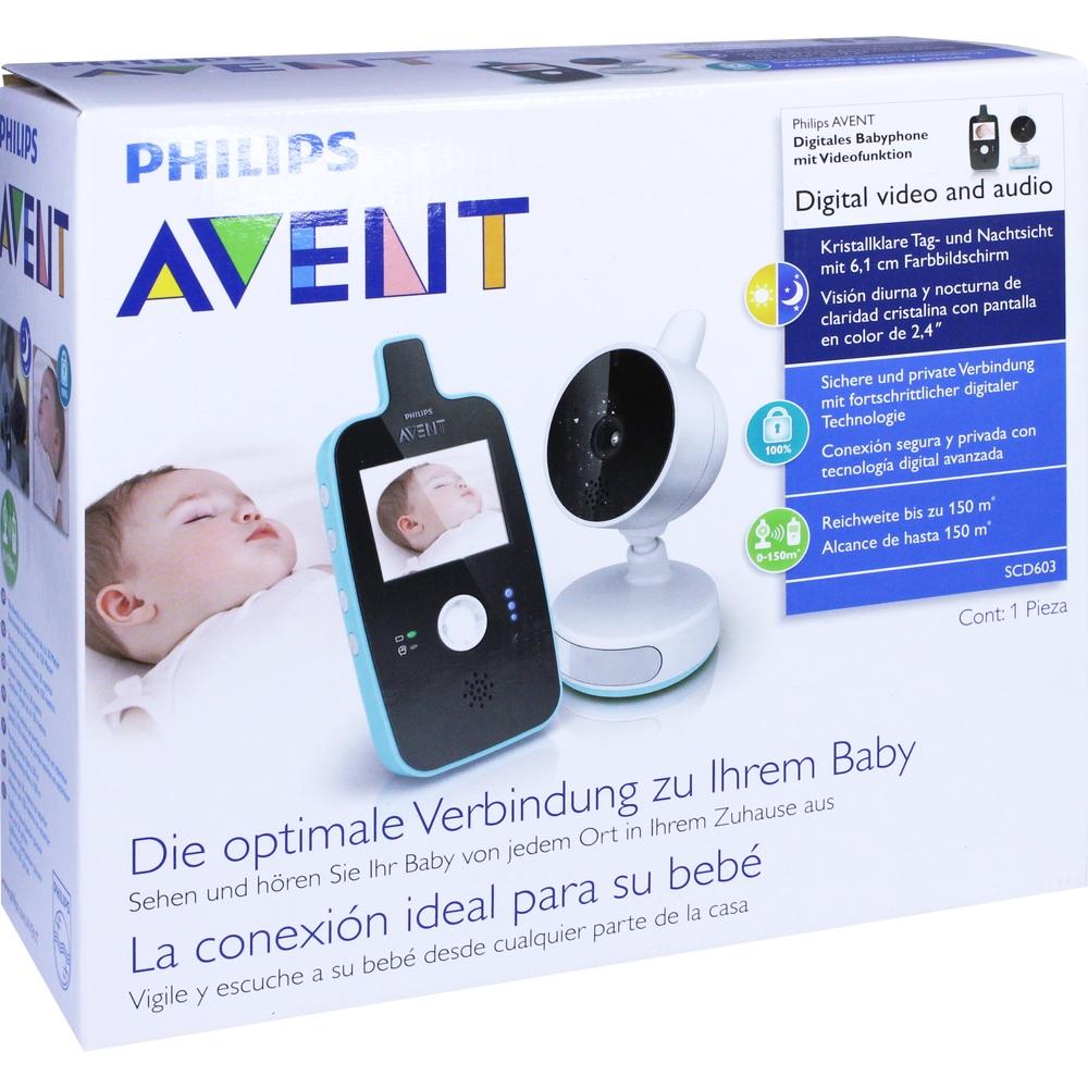 Avent Digitales Babyphone mit Videofunktion