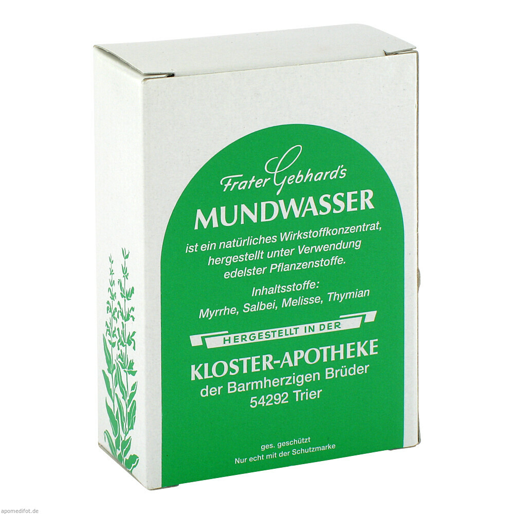 Frater Gebhard's Mundwasser