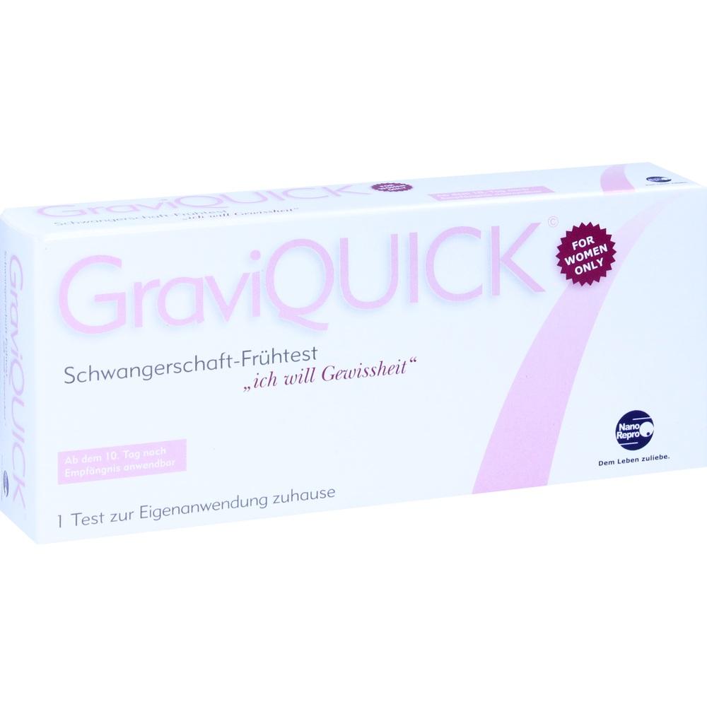 GraviQUICK Schwangerschaft-Frühtest
