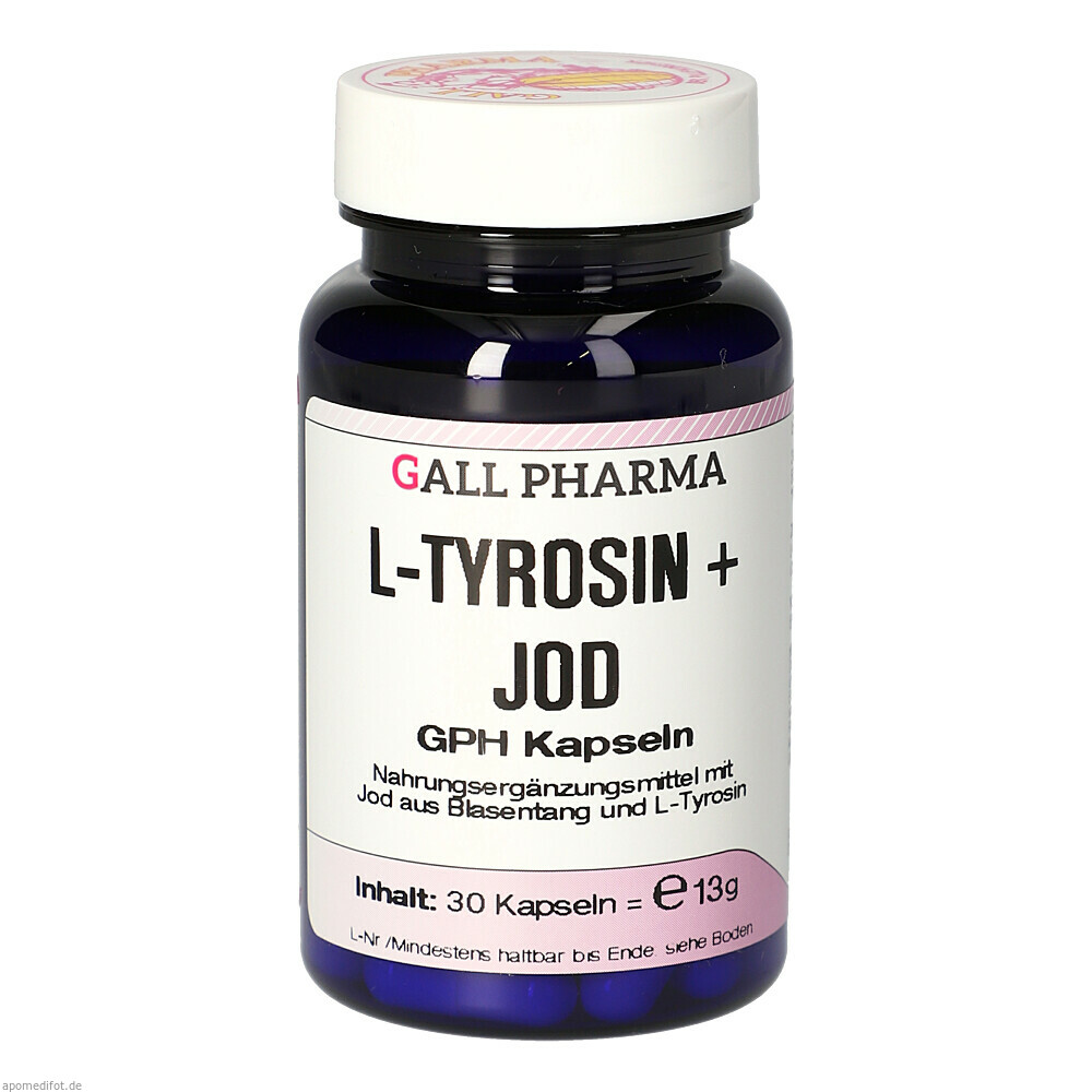 L-Tyrosin+Jod GPH Kapseln