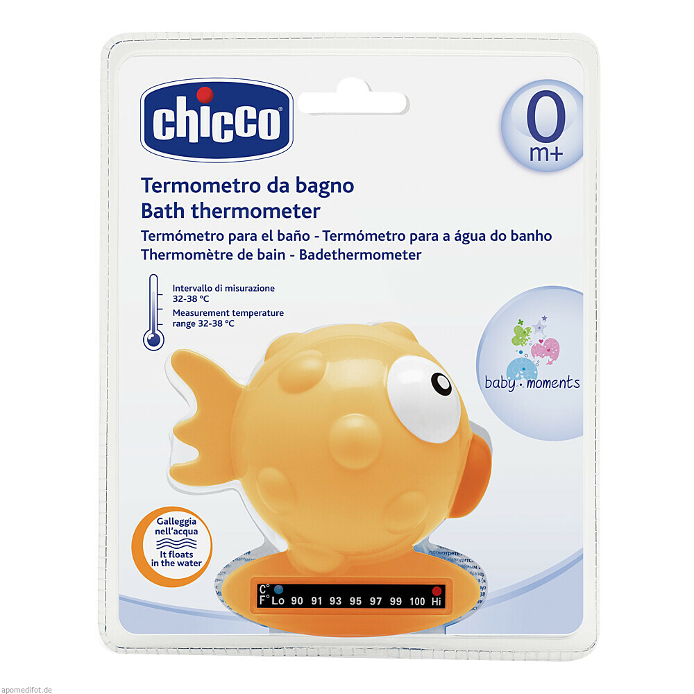 Badethermometer Fisch orange CHICCO
