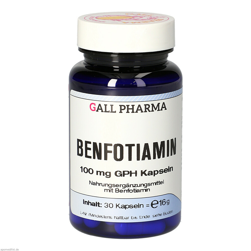 BENFOTIAMIN 100mg GPH Kapseln