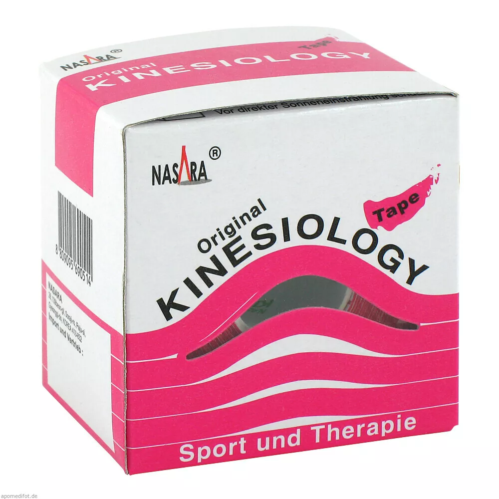 Nasara Kinesiotape 5cmx5m pink