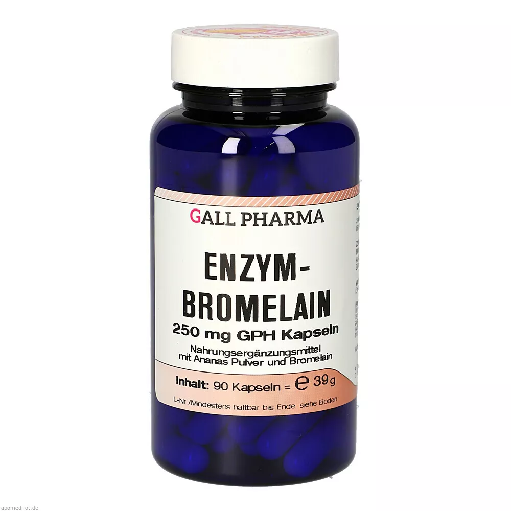 Enzym-Bromelain 250 mg GPH Kapseln