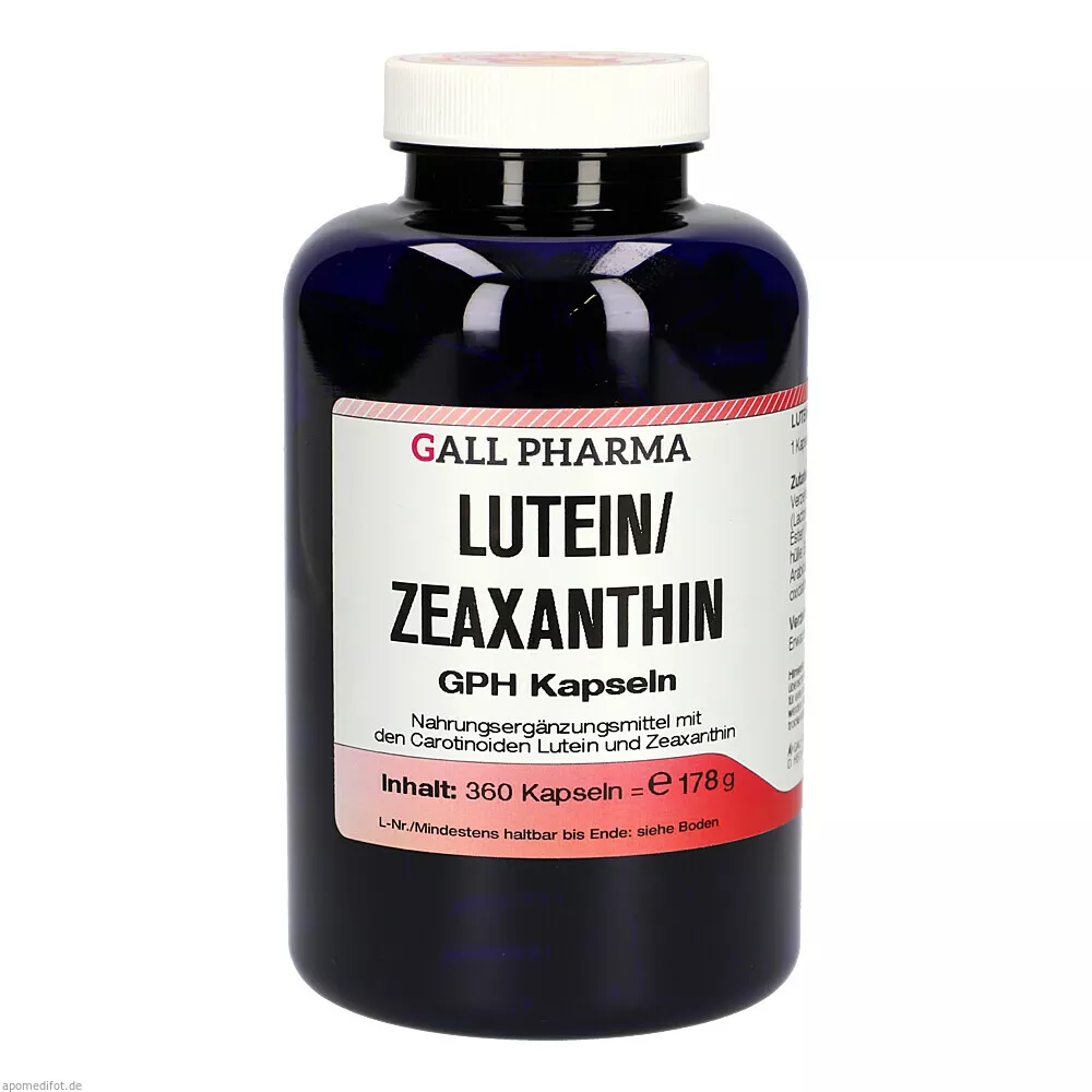 Lutein/Zeaxanthin GPH Kapseln