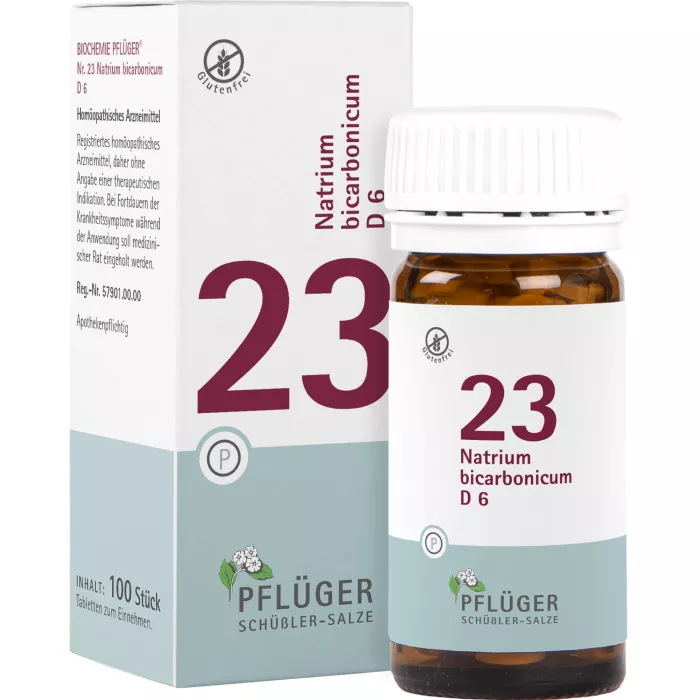 Biochemie Pflüger Nr. 23 Natrium bicarbonicum D 6