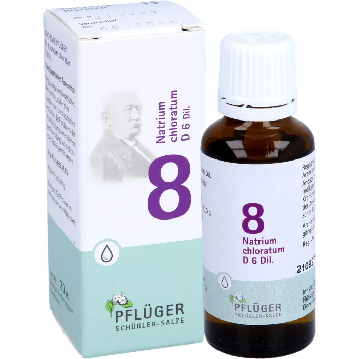 Biochemie Pflüger Nr. 8 Natrium chloratum D 6 Dil.