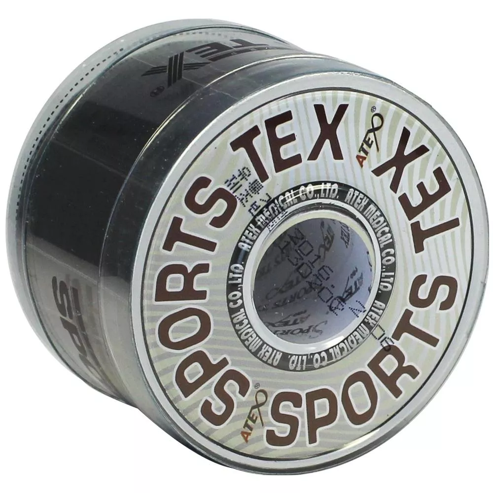 SPORTS-TEX Kinesiologie TAPE 5cmx5m Schwarz