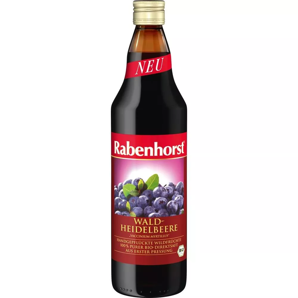 Rabenhorst Heidelbeer Muttersaft Bio
