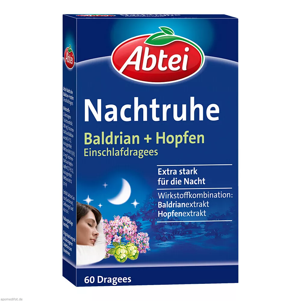 ABTEI Nachtruhe Baldrian Hopfen Einschlaf