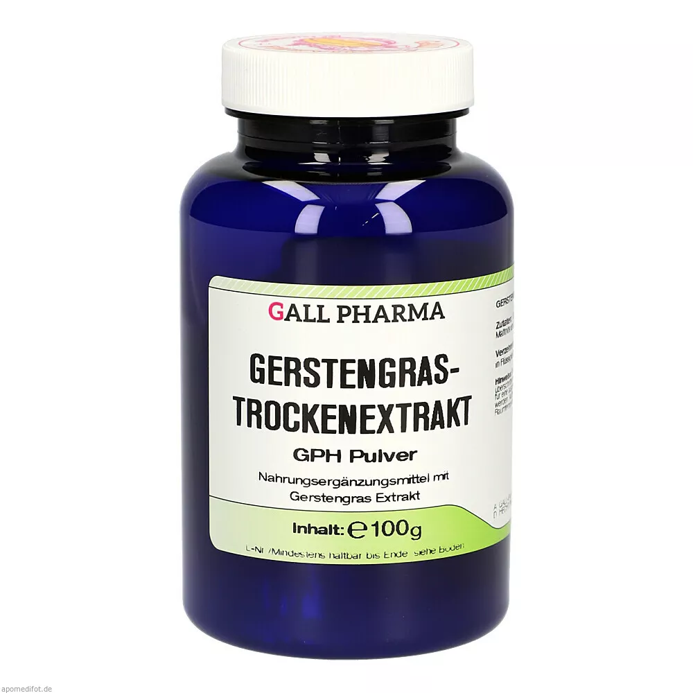 GERSTENGRASTROCKENEXTRAKT GPH PULVER