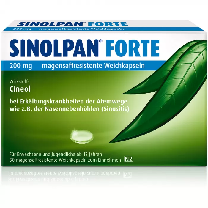 Sinolpan forte 200 mg magensaftresis.Weichkaps.