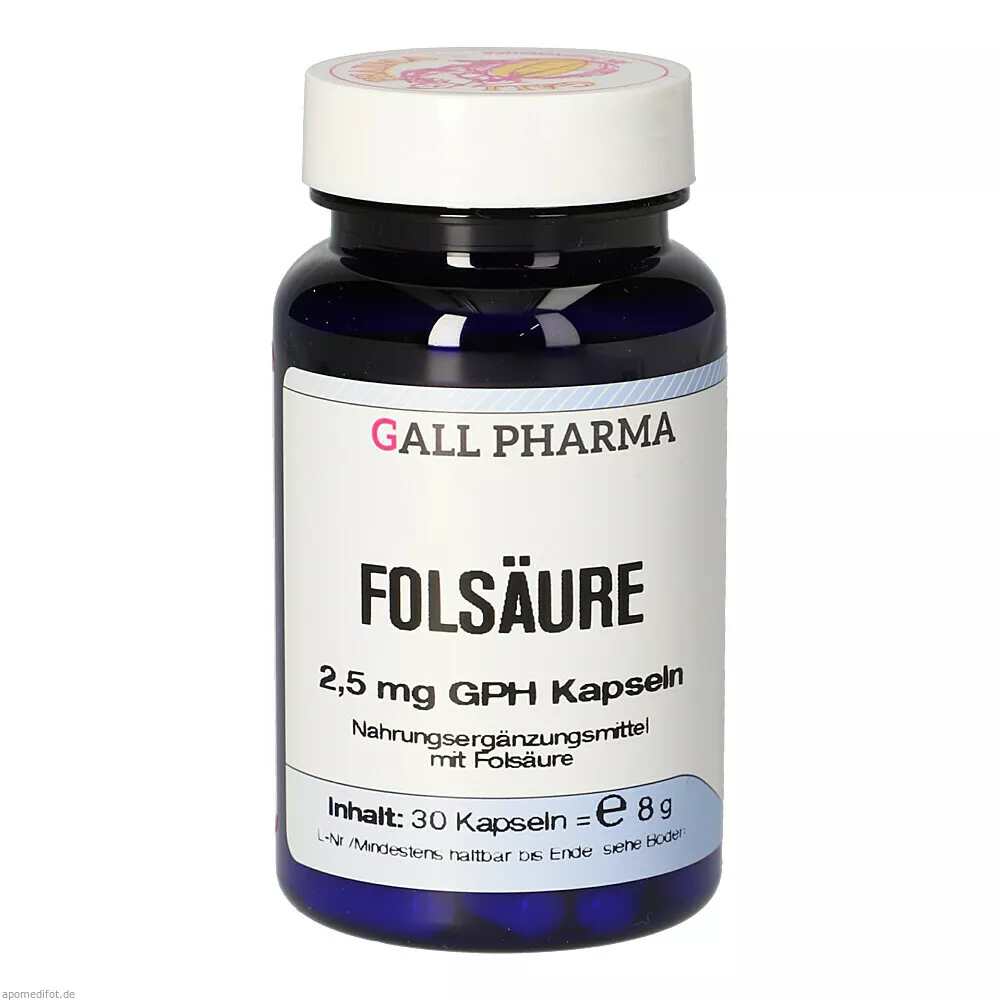 FOLSÄURE 2.5MG GPH KAPSELN