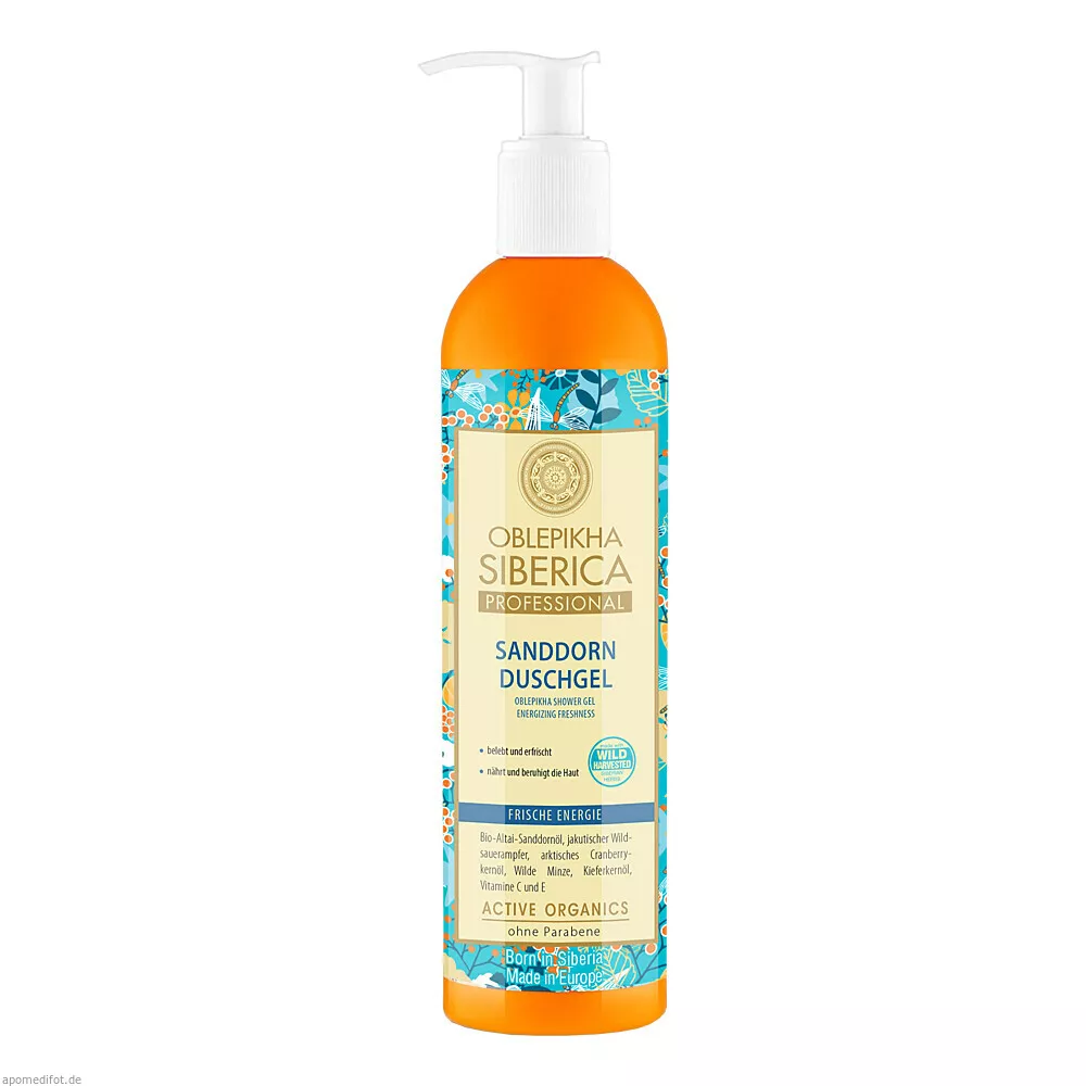 Natura Siberica Sanddorn Duschgel Frische Energie